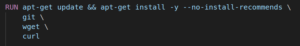dockerfile