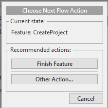 GitFlow - Finish Feature